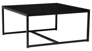 PIERRE Soffbord ,svart glas, 100x100 H48, en produkt av hög kvalitet till bra pris från Ulfåsa möbler