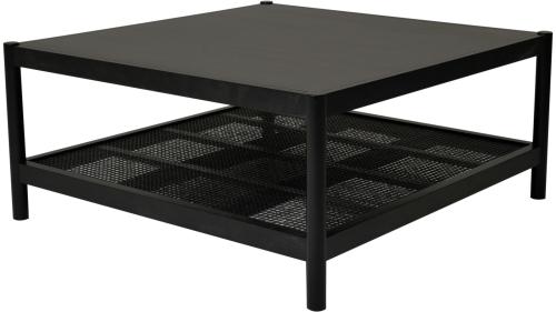 RAFFELS Soffbord, svart, ek, 90x90, en produkt av hög kvalitet till bra pris från Ulfåsa möbler