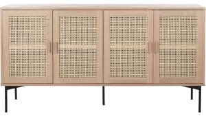 RAFFELS Sideboard 4 dörr ,vitpigmenterad, en produkt av hög kvalitet till bra pris från Ulfåsa möbler