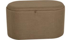 MAIKO Sittpuff/sidobord, oval, brun , en produkt av hög kvalitet till bra pris från Ulfåsa möbler