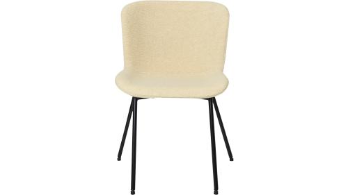 TEDDY Matstol i beige teddy tyg, en produkt av hög kvalitet till bra pris från Ulfåsa möbler