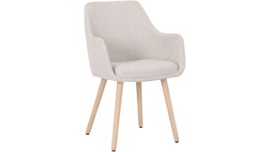 RUMBA Matstol i  ljusbeige tyg, en produkt av hög kvalitet till bra pris från Ulfåsa möbler