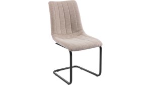NOA Matstol i  i beige boucletyg, en produkt av hög kvalitet till bra pris från Ulfåsa möbler