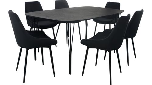 JAR Matbord 100x100, inkl 2 ilägg a 40 S, en produkt av hög kvalitet till bra pris från Ulfåsa möbler
