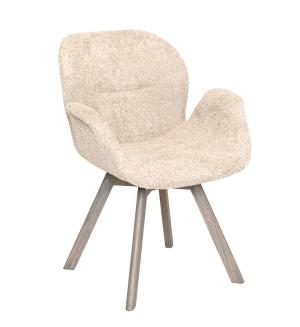 BJERKE Matstol med snurr, tyg beige, en produkt av hög kvalitet till bra pris från Ulfåsa möbler