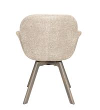 BJERKE Matstol med snurr, tyg beige, en produkt av hög kvalitet till bra pris från Ulfåsa möbler