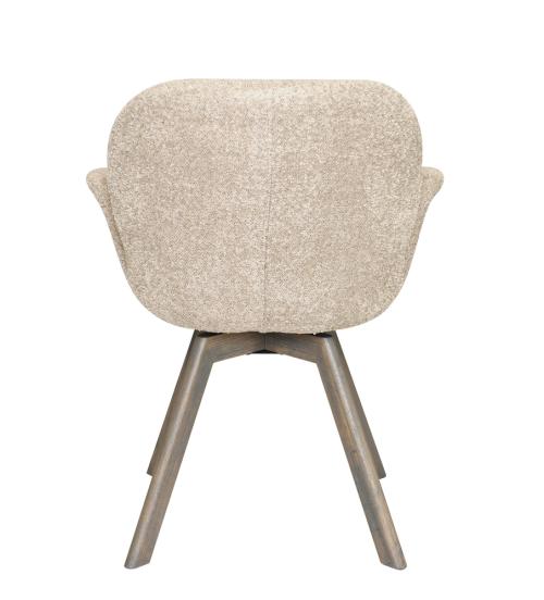 BJERKE Matstol med snurr, tyg beige, en produkt av hög kvalitet till bra pris från Ulfåsa möbler