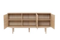 SAGENE Sideboard. 3 dörr, vitpigmenterat, en produkt av hög kvalitet till bra pris från Ulfåsa möbler