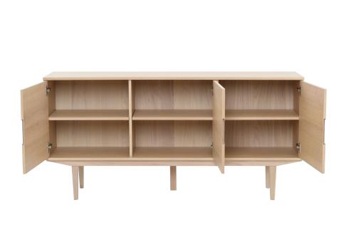 SAGENE Sideboard. 3 dörr, vitpigmenterat, en produkt av hög kvalitet till bra pris från Ulfåsa möbler