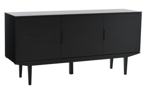 SAGENE Sideboard. 3 dörr, svart, en produkt av hög kvalitet till bra pris från Ulfåsa möbler