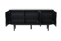 SAGENE Sideboard. 3 dörr, svart, en produkt av hög kvalitet till bra pris från Ulfåsa möbler