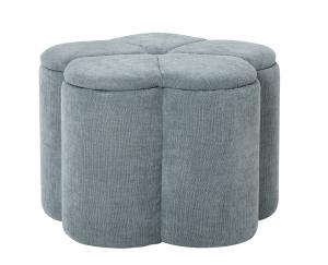 BELLIS Sittpuff med förvaring, blå ø60, en produkt av hög kvalitet till bra pris från Ulfåsa möbler