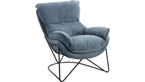 BRAY Fåtölj i tyg Washed Denim, en produkt av hög kvalitet till bra pris från Ulfåsa möbler
