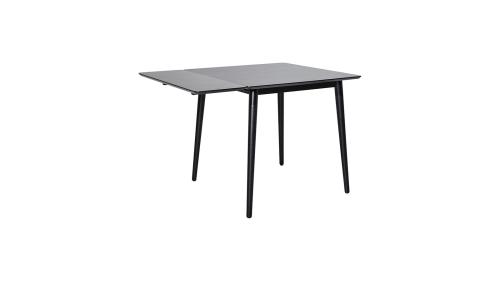 VIKEN Matbord 80x80+30 svart ask melamin, en produkt av hög kvalitet till bra pris från Ulfåsa möbler