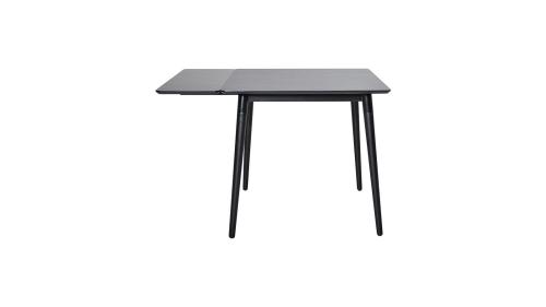 VIKEN Matbord 80x80+30 svart ask melamin, en produkt av hög kvalitet till bra pris från Ulfåsa möbler