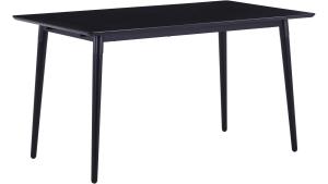 VIKEN Matbord 120x80 svart ask melamin, en produkt av hög kvalitet till bra pris från Ulfåsa möbler