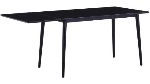 VIKEN Matbord 120x80 svart ask melamin, en produkt av hög kvalitet till bra pris från Ulfåsa möbler