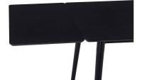 VIKEN Matbord 120x80 svart ask melamin, en produkt av hög kvalitet till bra pris från Ulfåsa möbler