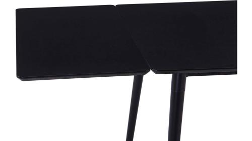 VIKEN Matbord 120x80 svart ask melamin, en produkt av hög kvalitet till bra pris från Ulfåsa möbler