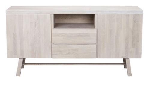 Brooklyn sideboard 160 vitpigmenterad ek, en produkt av hög kvalitet till bra pris från Ulfåsa möbler