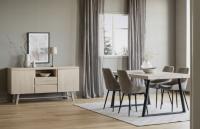Brooklyn sideboard 160 vitpigmenterad ek, en produkt av hög kvalitet till bra pris från Ulfåsa möbler