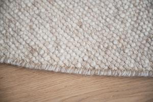 Auckland matta rund dia 250 beige ull, en produkt av hög kvalitet till bra pris från Ulfåsa möbler