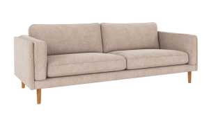 Braden soffa 3-sits ljusbeige tyg Greg 3 (k2)/ekben, en produkt av hög kvalitet till bra pris från Ulfåsa möbler