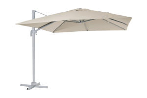Linz frihängande parasoll Khaki/Light Grey, en produkt av hög kvalitet till bra pris från Ulfåsa möbler