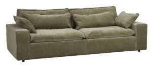 Rawlins soffa 3-sits Maxi grönt tyg Rachel #207 (k3), en produkt av hög kvalitet till bra pris från Ulfåsa möbler