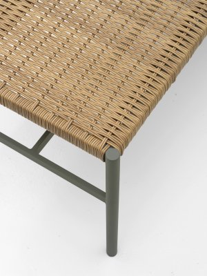 DK bänk Nordic Green/Natur, en produkt av hög kvalitet till bra pris från Ulfåsa möbler