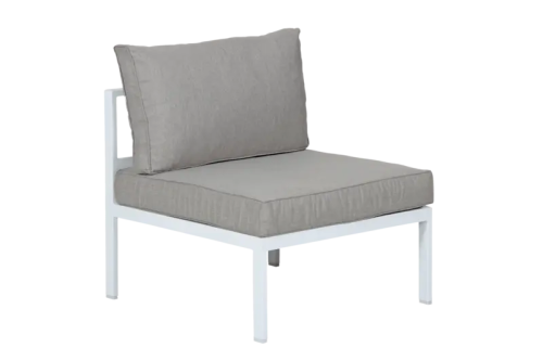 Leone mittdel Vit/Grå, en produkt av hög kvalitet till bra pris från Ulfåsa möbler
