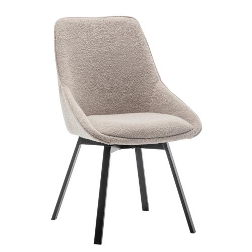 MICKE Matstol med snurr i tyg beige , en produkt av hög kvalitet till bra pris från Ulfåsa möbler