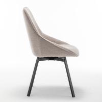 MICKE Matstol med snurr i tyg beige , en produkt av hög kvalitet till bra pris från Ulfåsa möbler