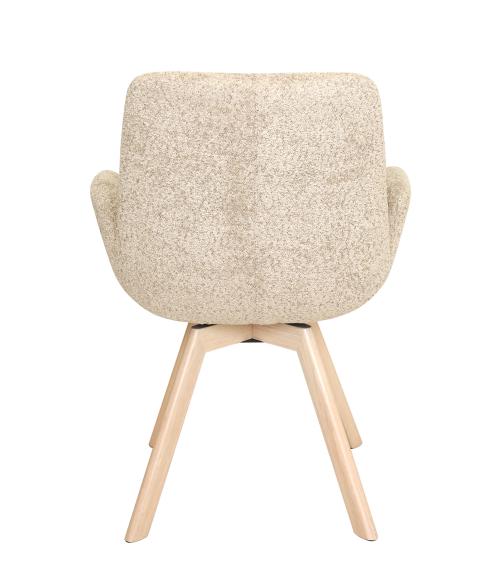 CROSBY Matstol med snurr, tyg beige , en produkt av hög kvalitet till bra pris från Ulfåsa möbler