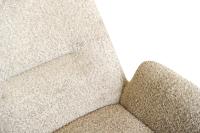CROSBY Matstol brun med snurr, tyg beige, en produkt av hög kvalitet till bra pris från Ulfåsa möbler