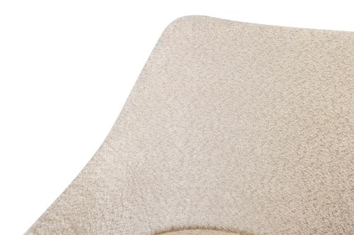 THEO Matstol i beige tyg, svarta ben, en produkt av hög kvalitet till bra pris från Ulfåsa möbler