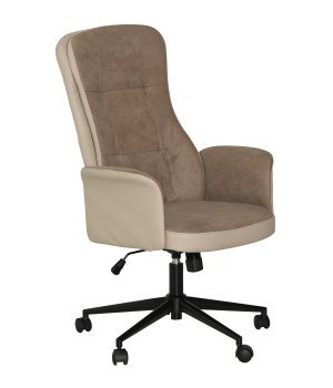 CHORE Kontorstol i beige tyg/pu, en produkt av hög kvalitet till bra pris från Ulfåsa möbler