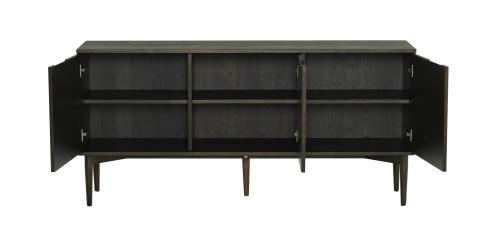 KARMÖY Sideboard 3 dörrar, brunlackad ek, en produkt av hög kvalitet till bra pris från Ulfåsa möbler
