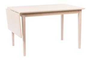 LINDE Matbord 120x85 med klaff 40 vitpig, en produkt av hög kvalitet till bra pris från Ulfåsa möbler