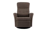 KING Hjellegjerde recliner, tyg taupe, en produkt av hög kvalitet till bra pris från Ulfåsa möbler