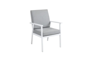 Samvaro karmstol Vit/Pearl grey, en produkt av hög kvalitet till bra pris från Ulfåsa möbler