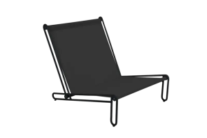 Blixt loungefåtölj Svart/Cley beige, en produkt av hög kvalitet till bra pris från Ulfåsa möbler