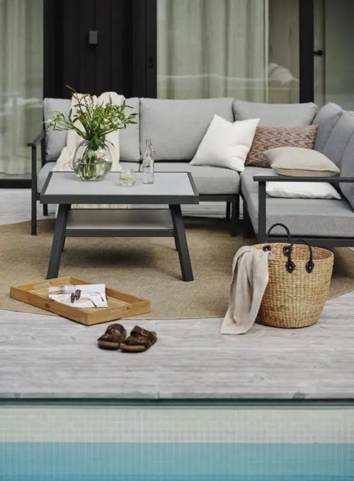 Samvaro Low mittdel Antracit/Pearl grey, en produkt av hög kvalitet till bra pris från Ulfåsa möbler