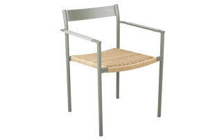 DK matstol Nordic Green/Natur, en produkt av hög kvalitet till bra pris från Ulfåsa möbler