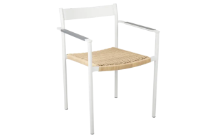 DK matstol Light Grey/Natur, en produkt av hög kvalitet till bra pris från Ulfåsa möbler