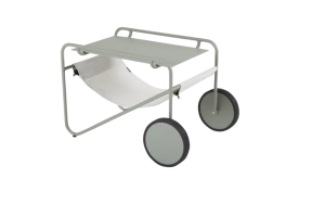 Poul Table sidobord Dusty green/Off-white, en produkt av hög kvalitet till bra pris från Ulfåsa möbler