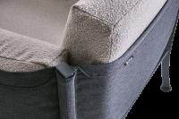 Delux 3-sitssoffa Black/Teddy Beige, en produkt av hög kvalitet till bra pris från Ulfåsa möbler