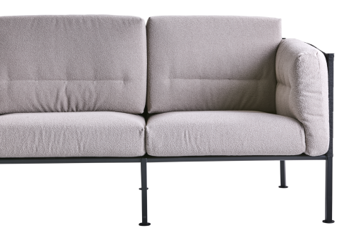 Delux 3-sitssoffa Black/Teddy Beige, en produkt av hög kvalitet till bra pris från Ulfåsa möbler