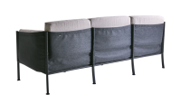 Delux 3-sitssoffa Black/Teddy Beige, en produkt av hög kvalitet till bra pris från Ulfåsa möbler