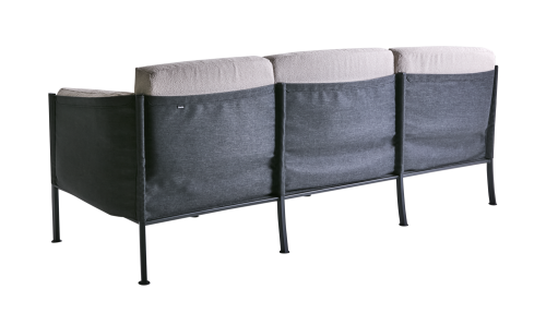 Delux 3-sitssoffa Black/Teddy Beige, en produkt av hög kvalitet till bra pris från Ulfåsa möbler